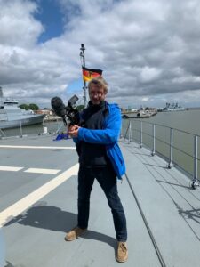 Auf einer Fregatte der Deutschen Marine